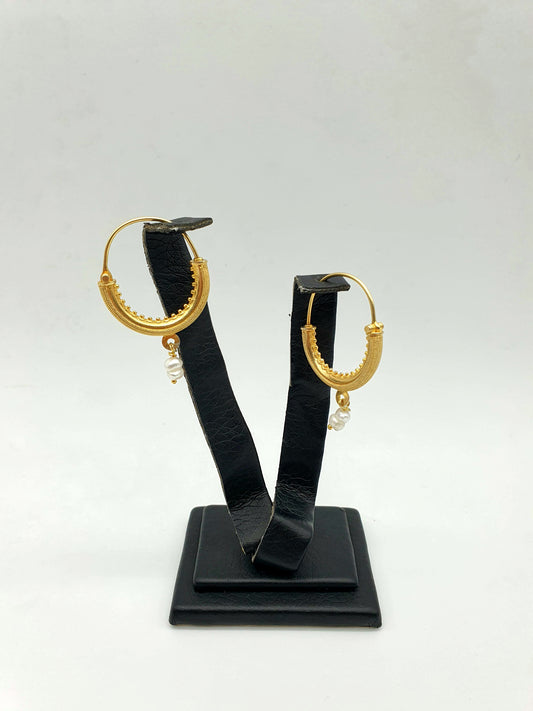 Konaovske earrings silver 925 gilt