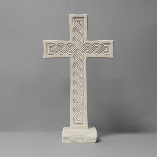 Cross with stand straight – wattle